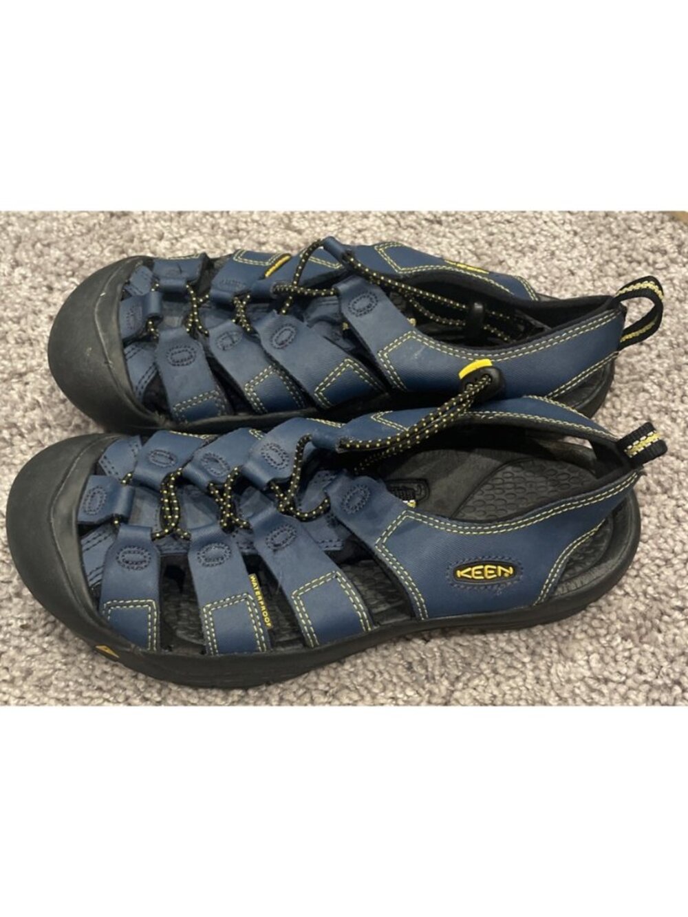 Keen Womens Newport Navy/Black Sandals Size 6 Waterproof River Hiking Outdoor
